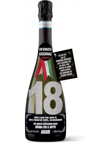 Bottiglia Prosecco 18 anni-Lui