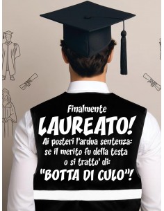 Gilet nero+biglietto...