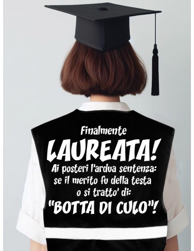 Gilet nero+biglietto...