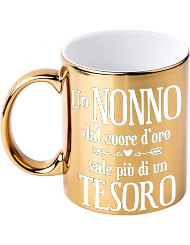 Tazza oro-Nonno-Nonna