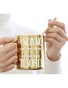 Tazza oro-Nonno