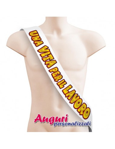 Fascia per il vincitore del concorso...