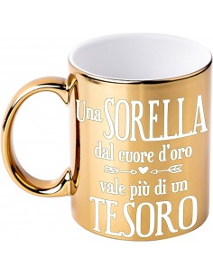 Tazza oro-Fratello-Sorella 2