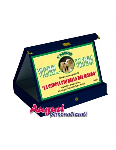 Targa premio-Coppia più bella del mondo