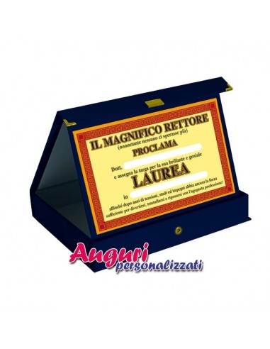 Targa premio del Rettore-Personalizzata
