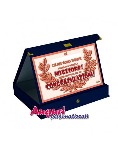 Targa celebrativa per la migliore 