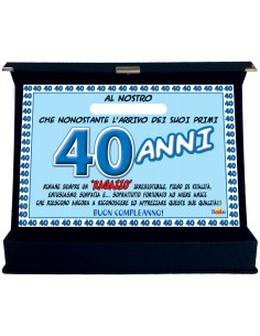 Targa premio 40 anni...