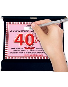 Targa premio 40 anni... 2