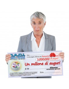 Maxi biglietto Assegno*60 anni