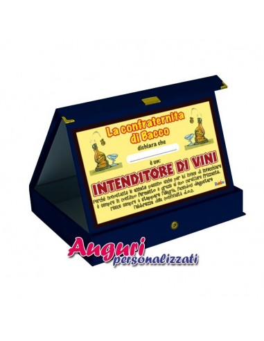 Targa premio sommelier 