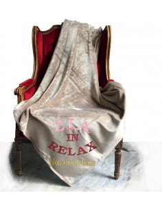 Plaid ricamato-Zia in Relax