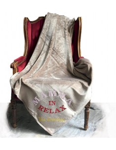 Plaid ricamato-Mamma in Relax
