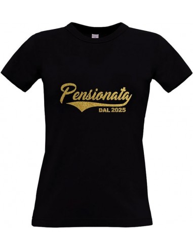 T-shirt Pensionata dal 2025