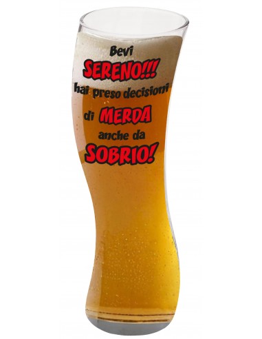 Bicchiere ondeggiante-Bevi sereno