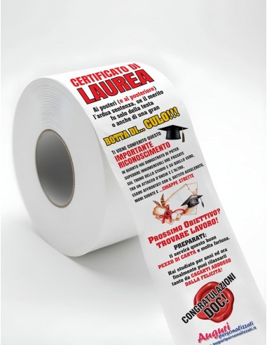 Carta igienica Laurea