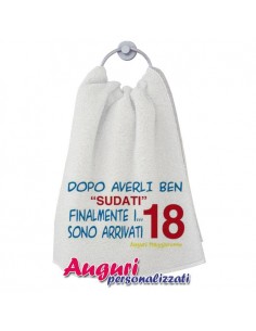 Asciugamano per compleanno...