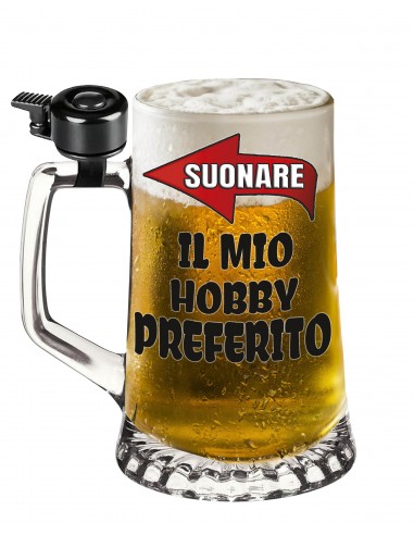 Boccale con campanello Suonare