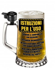 Boccale con campanello...