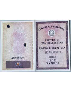 Carta Identità Sex symbol... 2