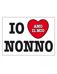 Tabella metallo Amo il mio... 2