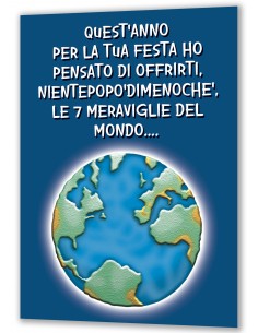 Biglietto sexy-7 Meraviglie...