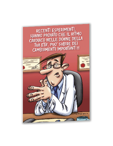 Biglietto sexy-Elettrocardiogramma Lei