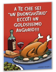 Biglietto sexy Buongustaio