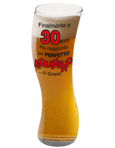 Bicchiere ondeggiante-30 anni