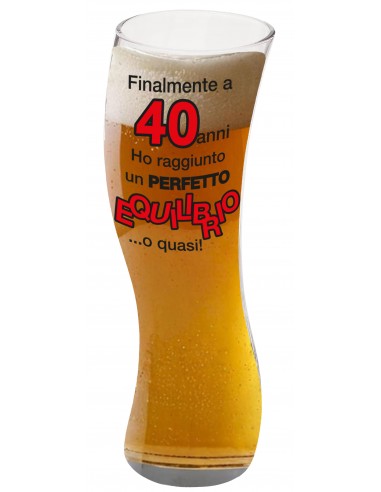 Bicchiere ondeggiante-40 anni