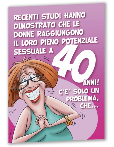 Biglietto sexy-40 Lei