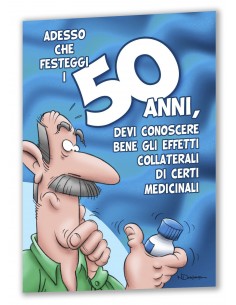 Biglietto sexy-50 anni Lui