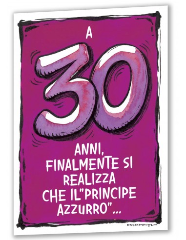 Biglietto sexy-30 anni Lei