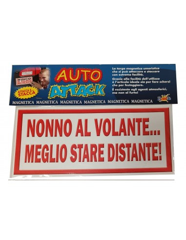 Targhe magnetiche divertenti-Nonni