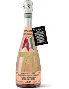 Bottiglia Prosecco-70 anni-Lei