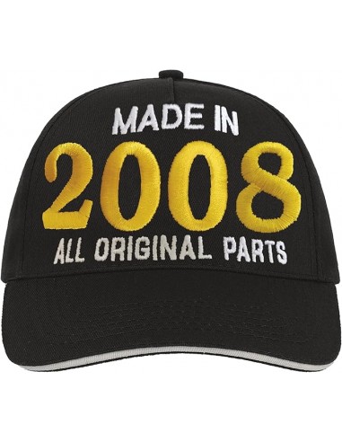 Cappellino compleanno 2008-18 anni