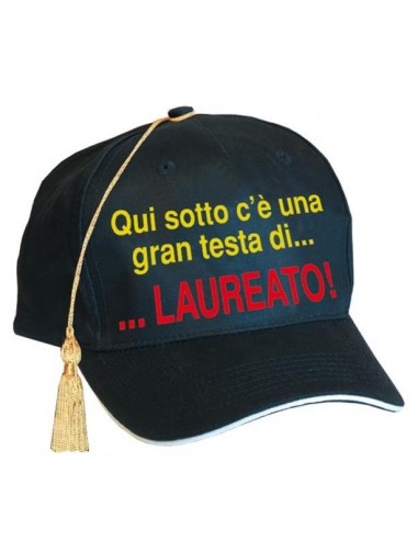 Cappellino-Gran testa di Laureato