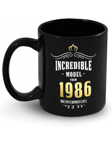 Tazza nera Compleanno 80-70-50-40