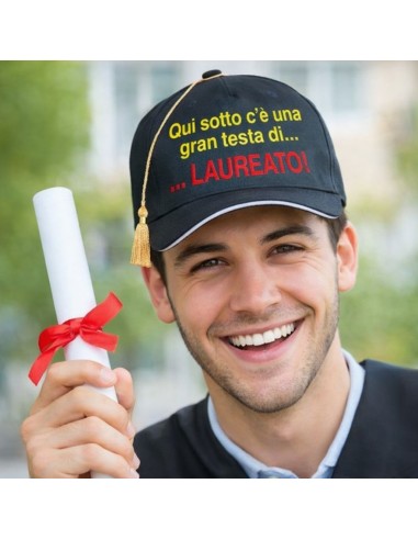 Cappellino-Gran testa di Laureato