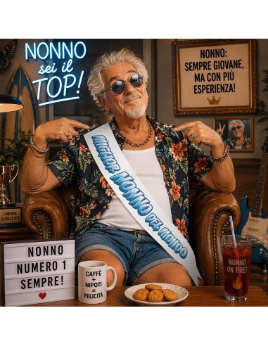 Fascia premio-Miglior Nonno del mondo
