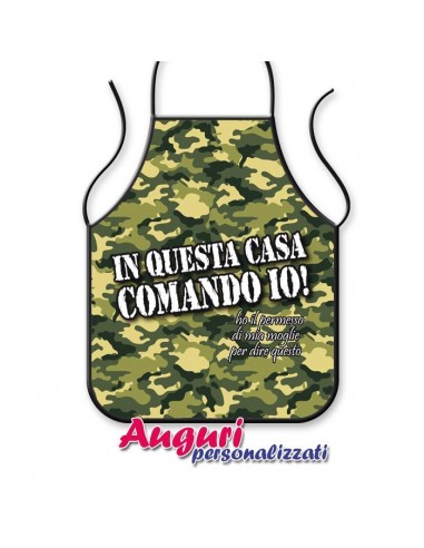 Grembiule da cucina per il capofamiglia