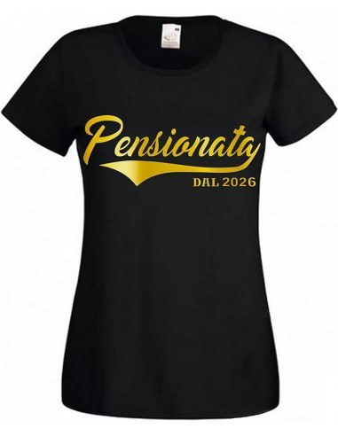 T-shirt Pensionata dal 2026