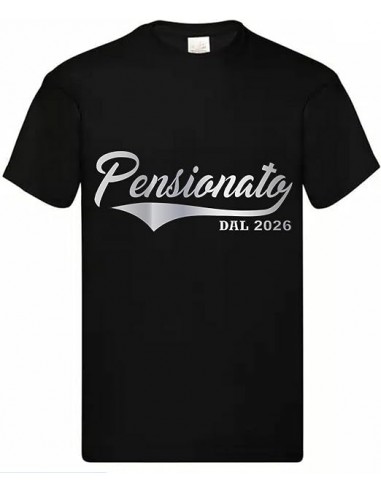 T-shirt Pensionato dal 2026