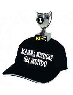 Cappellino con coppa Mamma