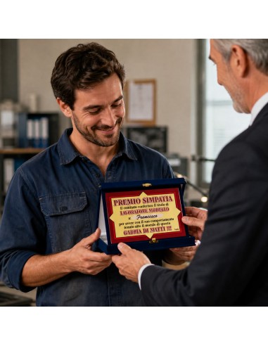 Targa premio-Lavoratore...