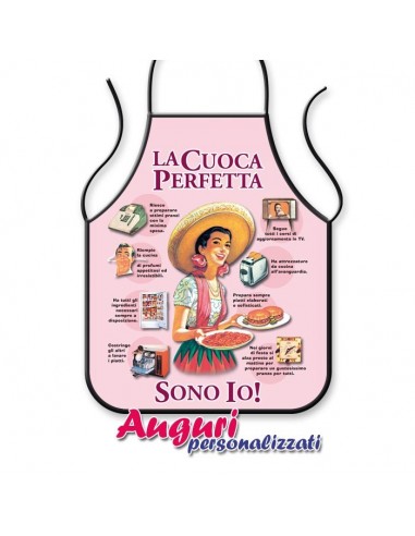 Grembiule da cucina-La cuoca perfetta