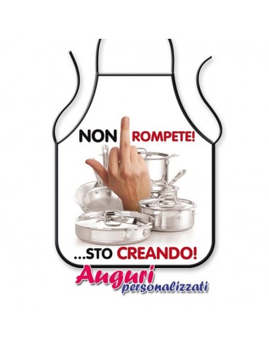 Grembiule da cucina sto creando!