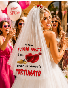 Velo da sposa-Marito fortunato 2
