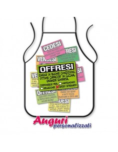 Grembiule da cucina single