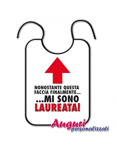 Bavaglione Faccia da Laureata