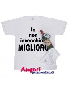 T-shirt in bottiglia-Io non...